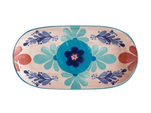 Maxwell and Williams Majolica Oblong Platter 33X17cm - Peach