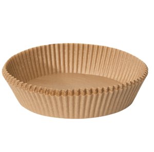 Round 16cm Non-Stick Air Fryer Liners Baking Paper - 50 Pack