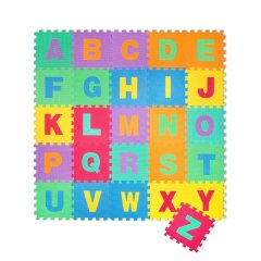 Multi-coloured Alphabetic Playmat - 26 piece