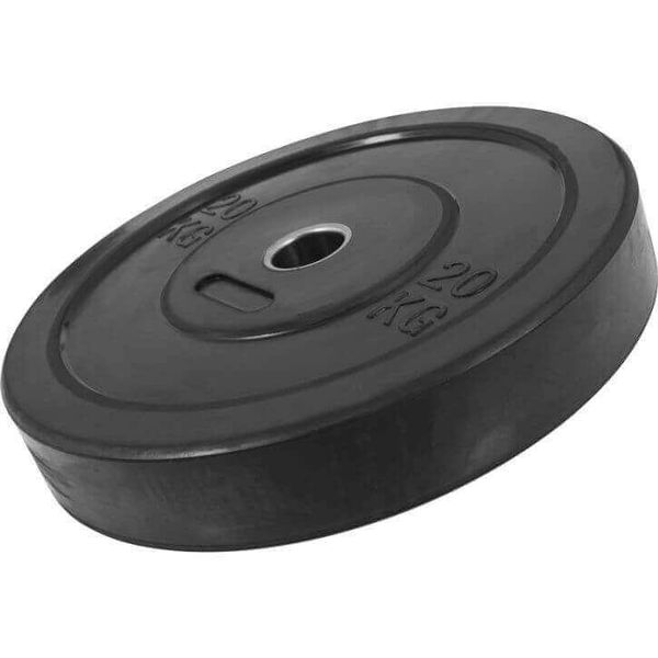 Olympic Black Bumper Plates