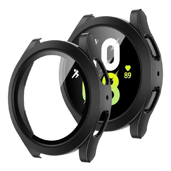 2Pack Compatible With Samsung Watch 5 2022/4 2021 40mm Screen Protect Case