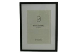 Excellent Housewares Wallmount Black Rectangular Picture Frame 30x20cm