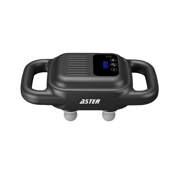 Aster Deep Muscle Massager Gun with 4 Heads