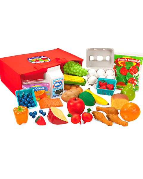 Real Size Classroom Food Set