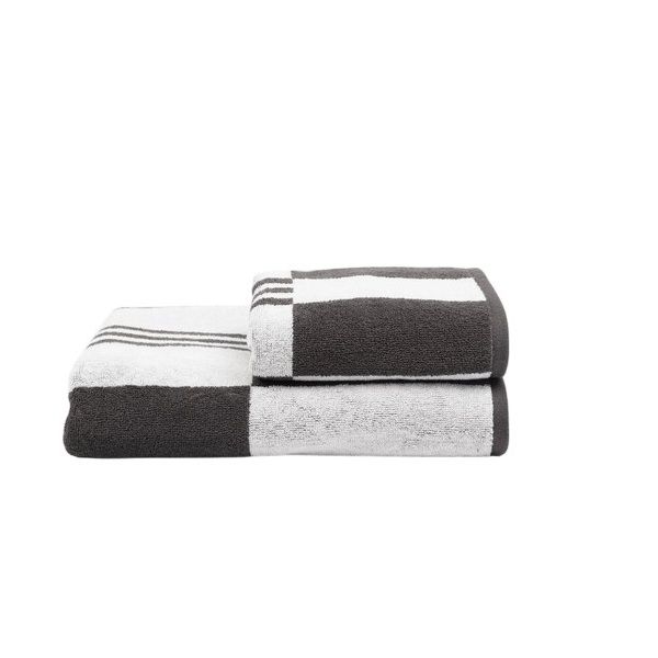 Jacquard Check Hand Towel &amp; Bath Sheet