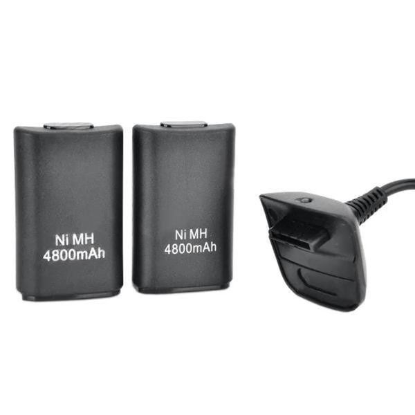 Battery Pack For X-Box Controller 3 In 1 Black PB