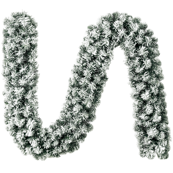 274cm Snowy Oxford Garland