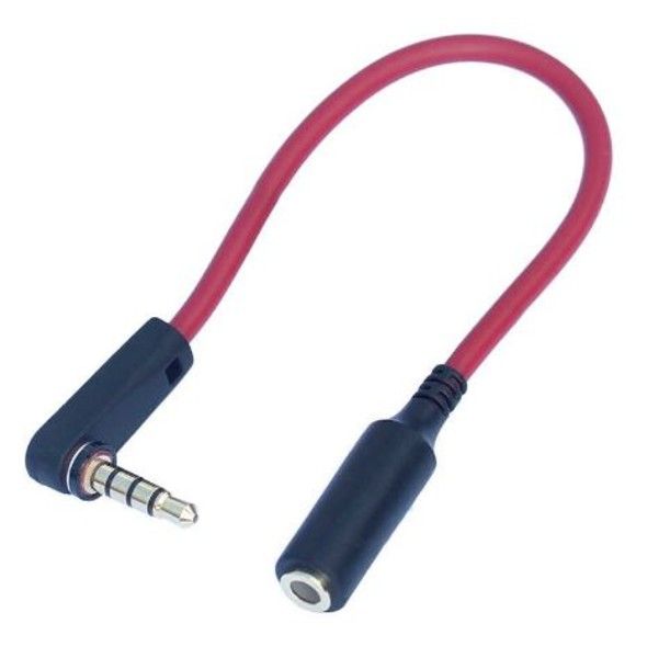 TRRS to TRS Female Cable (Mic Use Only)