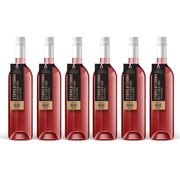 Unbelievable Sweet Rose 6 x 750ml