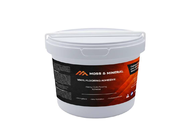 Moss &amp; Mineral Vinyl Flooring Adhesive 5L Professional Tile Glue