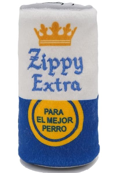 ZippyPaws Squeakie Can Dog Toy (No Stuffing) - Zippy Extra
