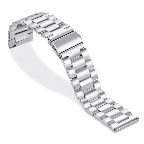 Favorable Impression-Stainless Steel Band for Fitbit Versa/Versa 2 Silver