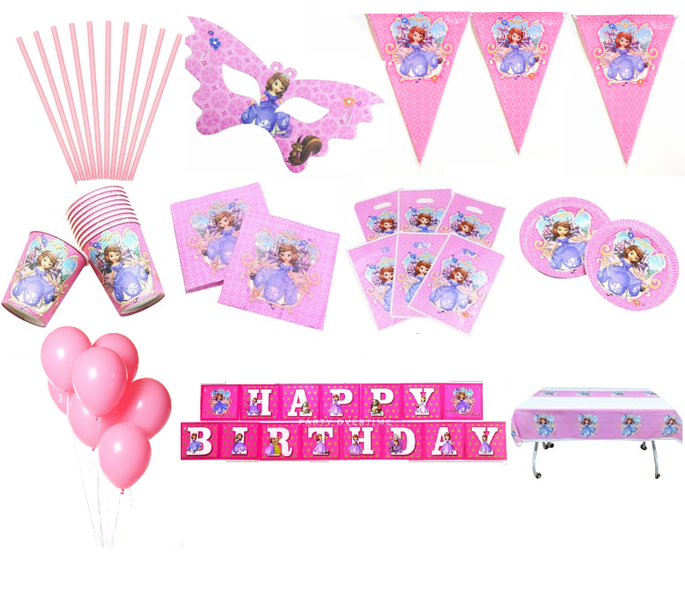 Princess Sofia Party Box 73 Pieces