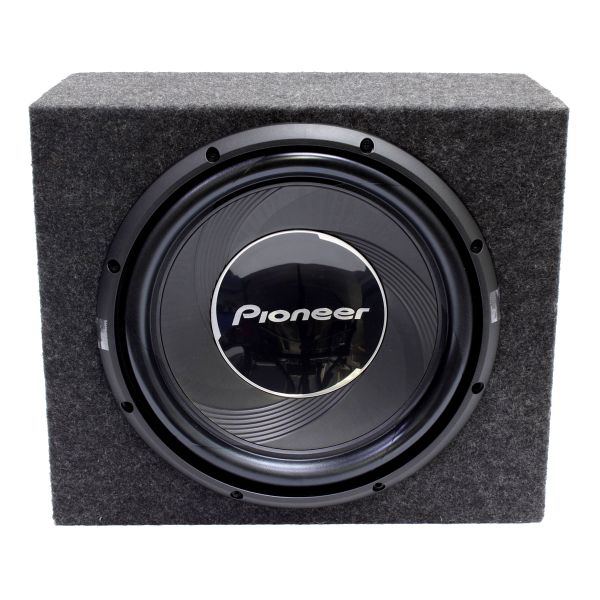 Pioneer TS-A30S4 12" 1400w Single Voice Coil Subwoofer in Enclosure