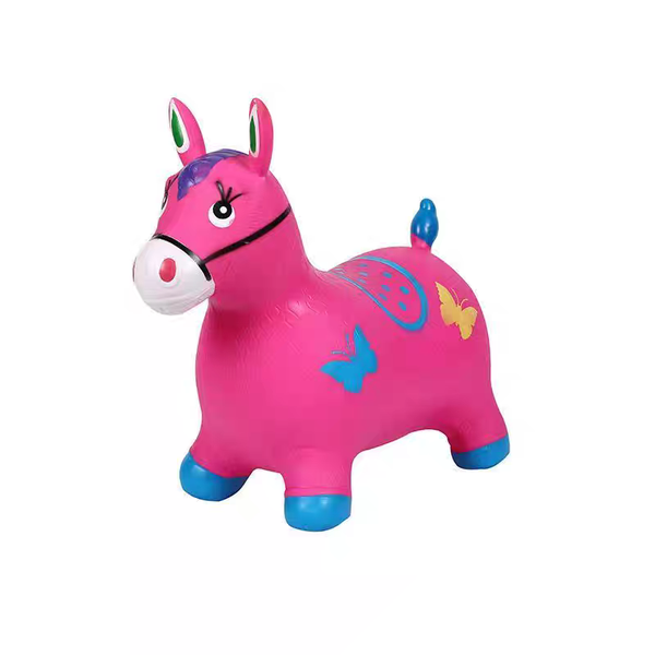 Inflatable Bouncy Horse For Children, Indoor And Outdoor Bouncy Ride