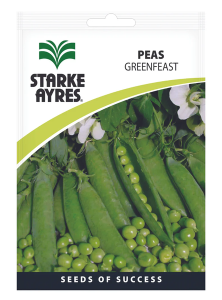 Peas Greenfeast Seeds - 2 Pack