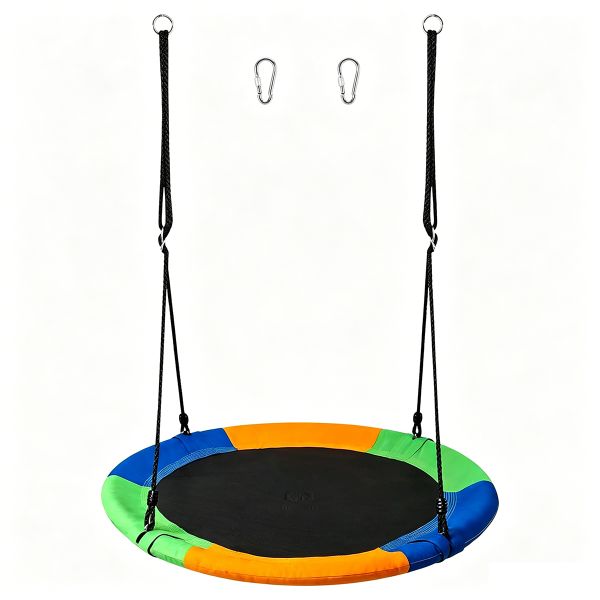 Dezvous Kids Hanging Swing Seat Sturdy Oxford Cloth Hanging Chair Kids Gift