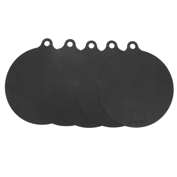 5 Pack Electric Induction Hob Protector Mat Anti-Slip Mat Black