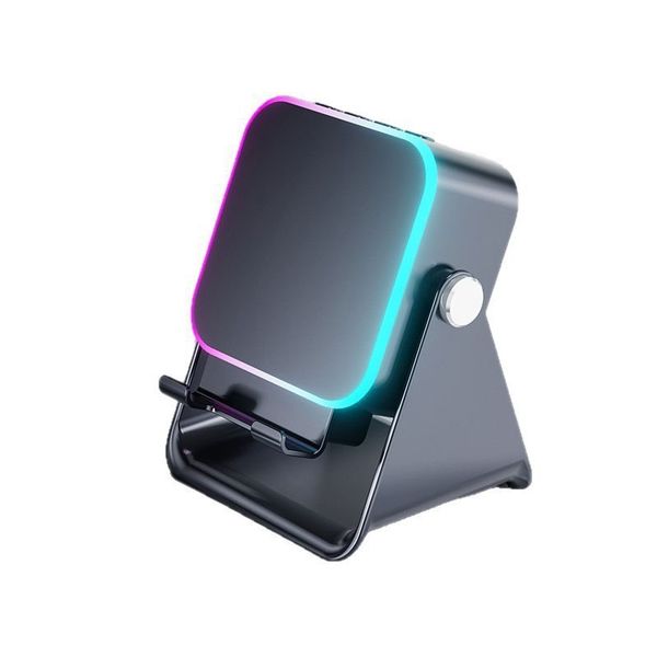 Wireless Charging Stand: Speaker, 5-Way Phone Holder &amp; 3500mAh Power Bank