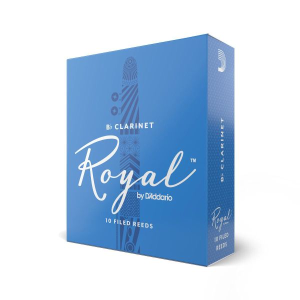D'Addario RCB1025 Royal Bb Clarinet 2.5 Reed - Per Box