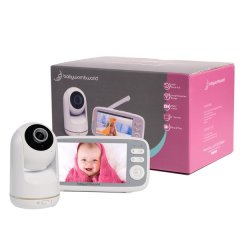 BWW 5.1" Premium Rotating Video Baby Monitor with Audio and Night Vision