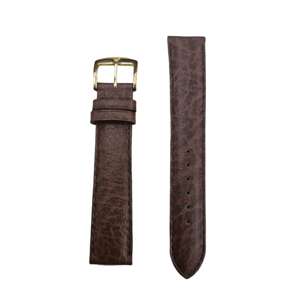 18mm Bio Comfort Buffalo Grain Watch Strap