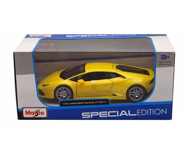 Maisto 1/24 Lamborghini Huracan LP610-4 - Yellow