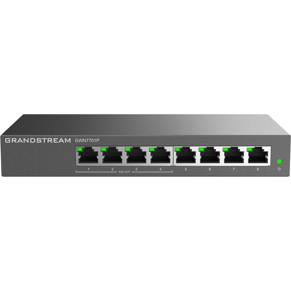 Grandstream Unmanaged 8 port PoE Gigabit Network Switch