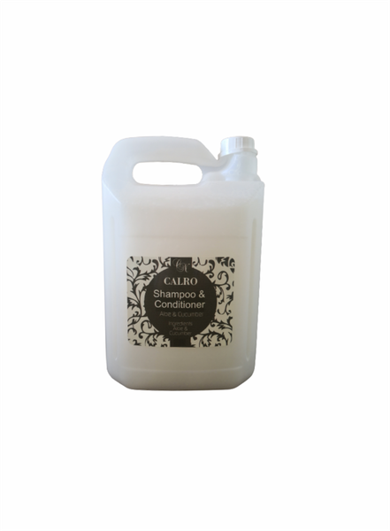 Calro Shampoo &amp; Consitioner 5L - Aloe &amp; Cucumber