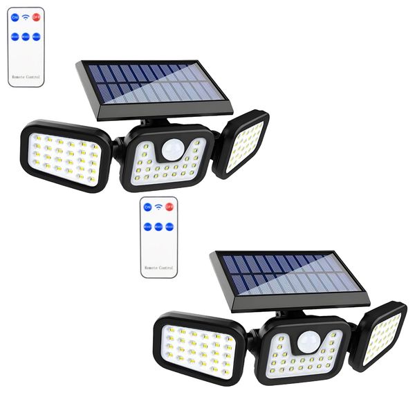2 Pack - Solar Sensor Lights