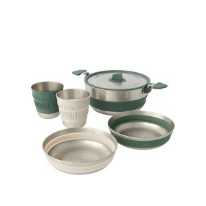 Sea to Summit Detour Steel One Pot Camping/Hiking Cook Set - 5 Piece
