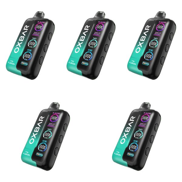 Oxbar Tri-Fusion 50000 Puffs Disposable Vape - Cactus Ice (Pack of 5)