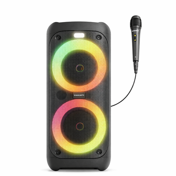 Oakcastle PS200 80W Bluetooth Party Speaker with Wired Microphone