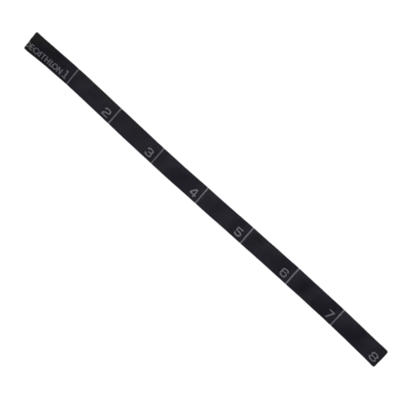 Domyos Decathlon Fitness Fabric High Resistance Band (33 lb/15 kg) - Black