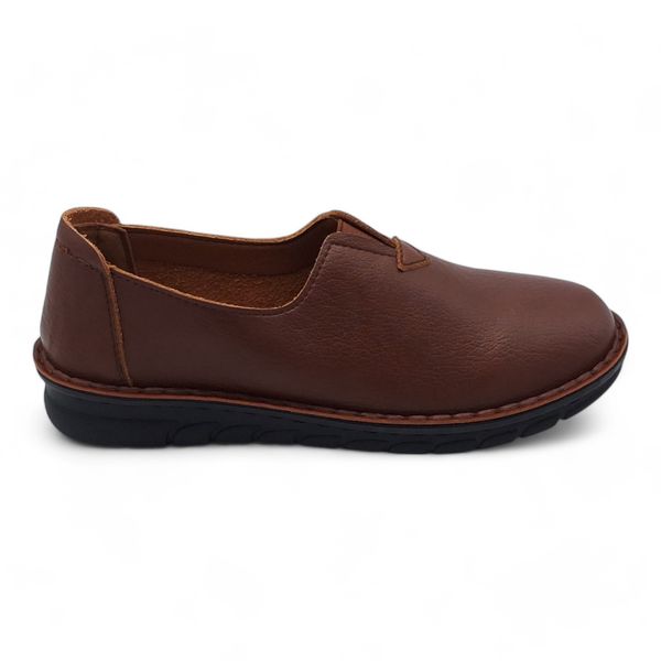 TTP Women Round Toe Slip On Cushioned Soft Sole Loafers XB7307
