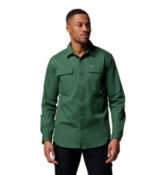 Columbia Men's Landroamer Twill Long Sleeve Shirt Rain Forest