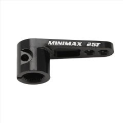 Cnc Aluminum 25T Servo Horn Steering Arms for TRX4 RC,Black