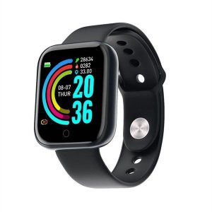 Smart Activity Fitness Tracker Y68 - Black