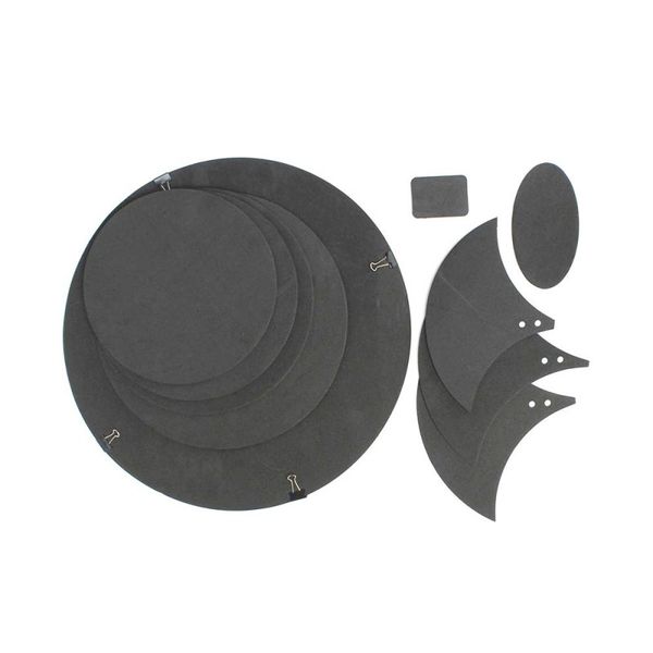 10 Pieces of Drum Mute Pad-Drum Volume Mute Foam Pad Set