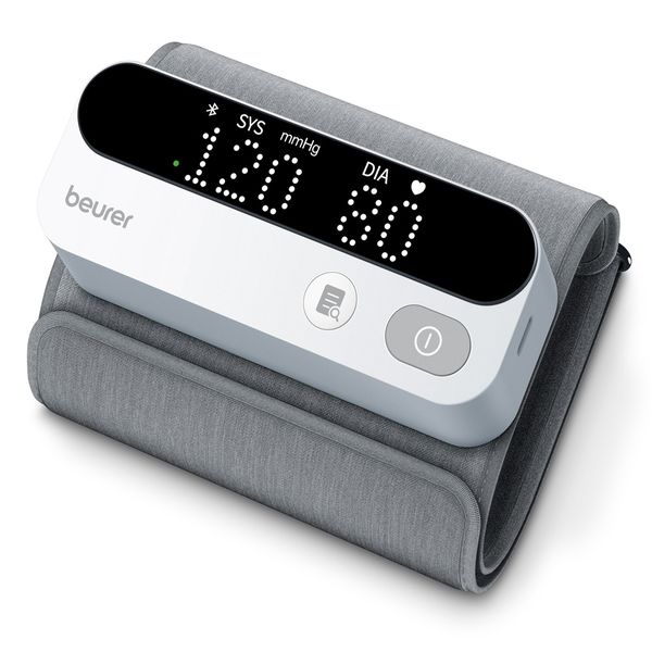 Beurer Upper Arm Blood Pressure Monitor with Bluetooth: USB Charged BM 59