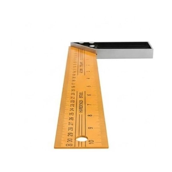 Tolsen - Square Tri Mitre 300mm Alum hndl/ PC Blade