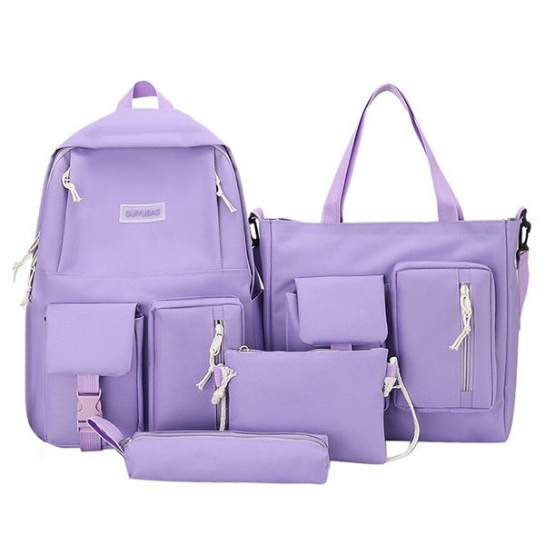 Canvas school bag collection