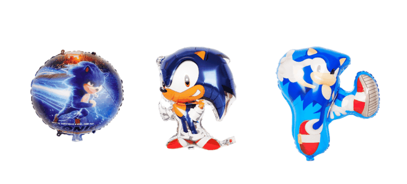 Sonic Foil Balloons Bundle