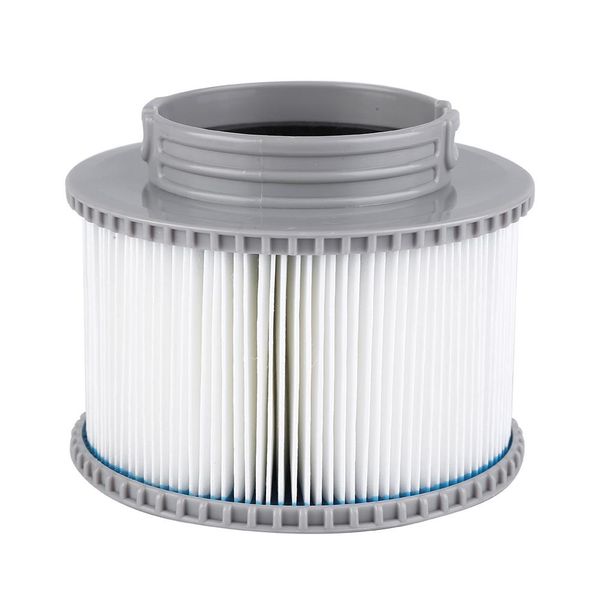 White Filter Cartridge for Tub Spa Inflating Swimming Pool Pump