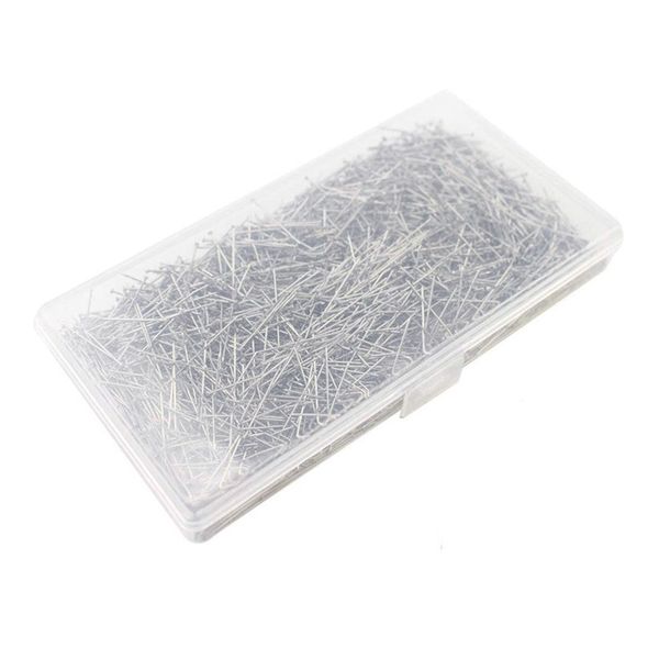 2000 Pieces Sewing Pins Head Pins Fine Satin Pin Straight(1Inch)