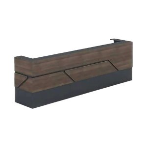200 x 62 x 115cm Modern Rectangular Reception Office Counter Table
