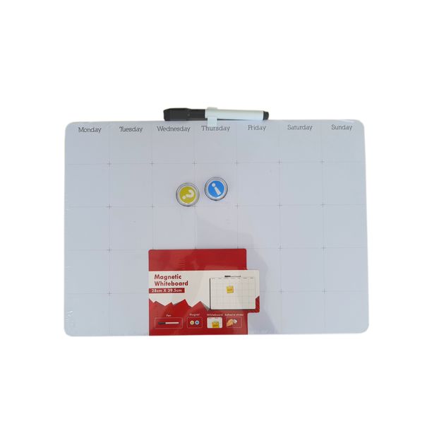 Magnetic Whiteboard Weekly Planner