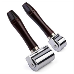 26mm+60mm Leather Edge Roller, Wooden Handle Roller