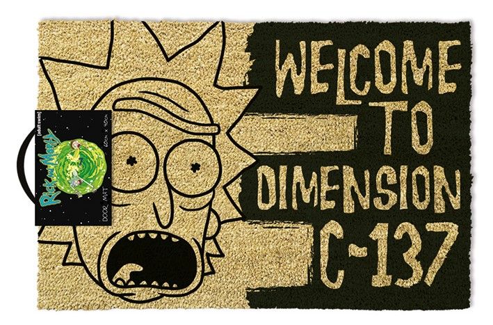 Rick And Morty: Dimension C-137 Door Mat (Parallel Import)