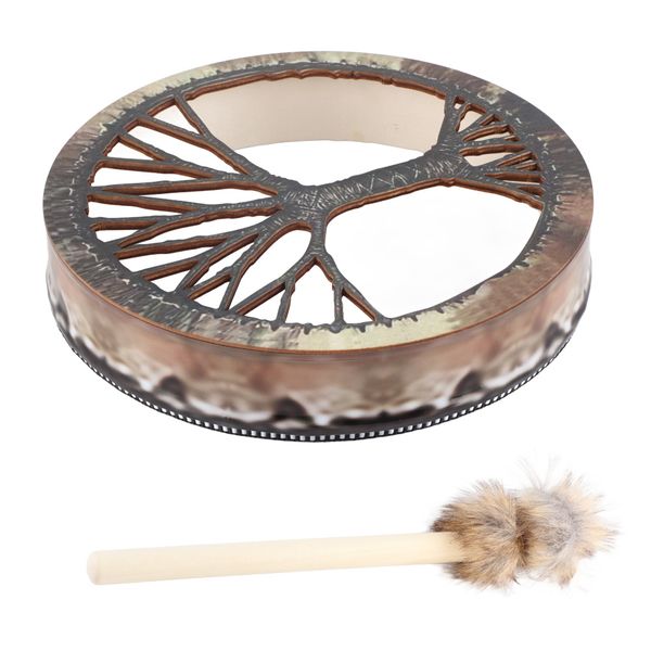 Handmade Shaman Drum with Stick Spirit Music